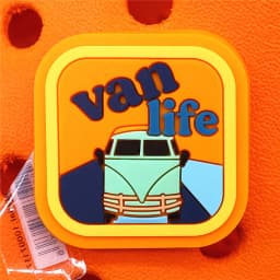 Original 1pcs Van Life Out Sider PVC Shoe Charms Accessories Decorations Out of This World Designer Buckle Kids Gifts