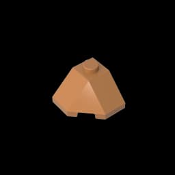 Gobricks GDS-802 ROOF TILE 2X2X1 45 DEGR.-BOT.45DEGR. compatible with lego 13548 children's DIY Educational Building Blocks Tech