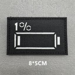 3D Tactical Patches IR Reflective Badge on Backpack Vest Clothing DIY Morale Tactical Badges Hook&Loop Laser Cut Supplies