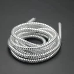 New 1.4M Laser Color TPU Soft Spiral USB Charging Cable Protector for iPhone Samsung Huawei Earphone Cord Line Protection