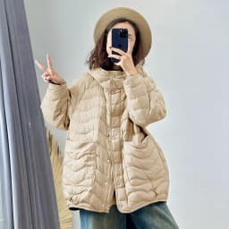 Schinteon Women 90% White Duck Down Jacket Casual Loose Over Size Autumn Winter Light Outwear with Hood Top Quality Coat 2026