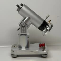 Precision angle grinding and circular brushing for watch case backs - Watch Repair Tool Turret Holder