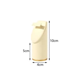 Creative Combination with Jewelry Display Case Metal Beige Suede Rack Ring Necklace Bracelet Pendant Shooting Counter Props