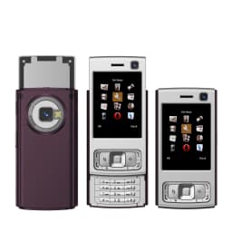 N95 Pro 2G Mini CellPhone 2.0inches Dual SIM Daul Standby GSM Mobile Phone Flashlight FM Radio Bluetooth Stylish Slider Phone