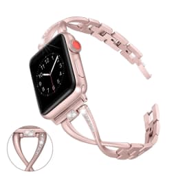 Women Diamond Strap For Apple Watch 12 11 10 9 SE3 46mm 42mm 41mm 45mm 44 40 38mm Stainless Steel Band iWatch Ultra 4 3 2 1 49mm