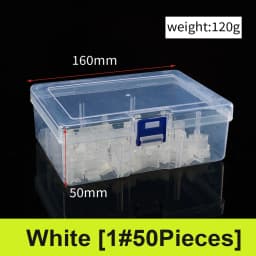 50Pcs/Lot Lightweight Accessories with Slots Sleeves Tool Durable Protector Caps Fishing Out Hook Cover Safety Treble Fish Gear