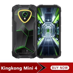 Cubot KingKong MINI 4 Rugged Smartphone Android 15 Up to 20GB RAM+256GB ROM 4.7 Inch Mini Phone 4700mAh 48MP Small Cellphone NFC
