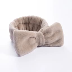 Stripe Polka Dots Leopard Coral Fleece Soft Headband Cross Top Knot Hairband Women Girls Wash Face Spa Headwear Hair Accessories