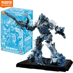Original Blokees Transformers Optimus Prime The Fallen Shockwave Building Block Sentinel Prime Megatron Scourge Movie Toys Gifts