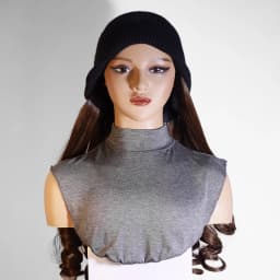[High-quality mercerized cotton] New style fake collar shirt cover modal fake collar scarf solid color bottoming shirt cover