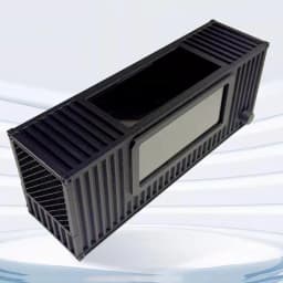 3D Printed Wind Tunnel Display Case for 1/64 1/43 Scale Model Car with Water Mist LED Lights Type-C Compatible