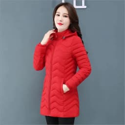2025 New Winter Jacket High Quality Overcoat stand-callor Coat Women Fashion Jackets Winter Warm Woman Clothing Casual Parkas