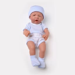 14 Inch 35cm Vinyl Baby Doll with Clothes Realistic Newborn Baby Doll Outfit Set Soft Body Reborn Doll Birthday Gifts Kids Toys