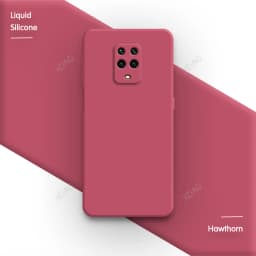 Luxury Original Liquid Silicone Matte Case for Xiaomi Redmi Note 9 Pro Max 9S 9T Note9pro Cute Camera Protective Thin Back Cover