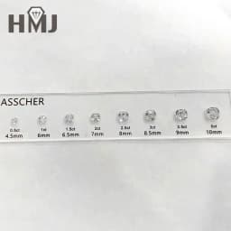 Upgraded Version Tester Tools Gemstones Diamond Tools Size Reference Color Clarity Shape Master Stone Set for Jewelry Making