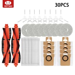 For Xiaomi Mijia M30 Pro C107 Replacement Spare Parts Accessories Mop Cloth Dust Bag Hepa Filter Main Brush