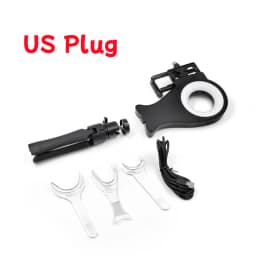 JUMTOP Dental Photography Ring Light, Adjustable Color Temperature and Brightness, Intraoral Filling Lamp