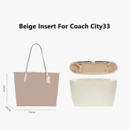 Bag Organizer Insert For City 33 Soft Nylon Durable Fashion Gift Bag Support Storage Inner Modification Bag Accessorie