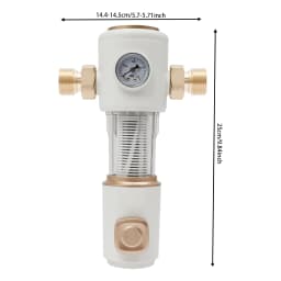 Sediment Backwash Filter Water Sediment Filter Household Water Filter Water Filter