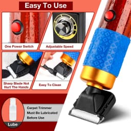 200W Electric Scissors, 110V-220V Carpet Trimmer, Animal Scissors, Tufted Electric Scissors, Home Pet Hair Clipper Set, Tools