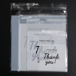 100pcs/lot 4 Sizes Thank You Printed OPP Self-sealing Bags Small Gift Bags For Candy Jewelry Display Packaging Party Decoration