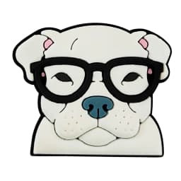 Cute Animals Dog Shoe Charms Pin for Crocs Accessories Charms Clogs Bubble Slides Shoe DIY Shoe Decoration Party Gift