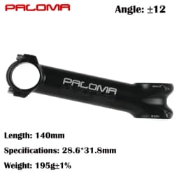 Paloma Bicycle Extended Stem 150mm Long 12 Degree CNC Handle 28.6 * 31.8mm Mountain Bike Road Bike Equipment Accessories