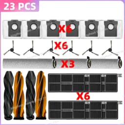 Fit For Dreame Aqua10 Ultra Roller/10 Roller AE/10S Roller AE, Aqua20 Ultra Roller/ Aqua20 Pro Ultra Roller Brush Bag Filter Mop