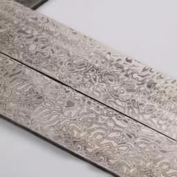 DIY Knife Making Damascus Steel Spiral Texture Sandwich Pattern Steel Knife Blade Blank Kitchen Knife Heat Treatment 250x40x4mm