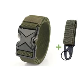 New Quick Release Metal Pluggable Buckle Tactical Belt Breathable Elastic Military Belts For Men Stretch Pants Waistband Hunting