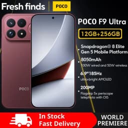 【World Premiere】Global Version POCO F9 Ultra Smartphone Snapdragon 8 Elite Gen 5 200MP 6.9" 185Hz AMOLED display 8050mAh battery