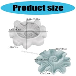 Easy to Use Silicone Mold Creating Decorative Trays Moulds with Unique Suitable for Gifting Hand-Making