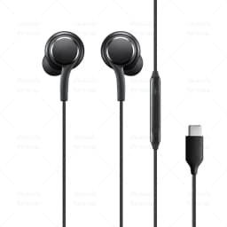 Original Type C Wired Earphone For Samsung Galaxy S25 S24 S23 S21 S22 Ultra Plus 3.5mm Headphones A54 A34 A53 A53 Laptop Earbuds