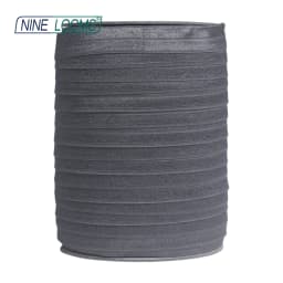 NINE LOOMS Plain Shiny Fold Over Elastics FOE 5/8" 15mm Spandex Band Tape Hair Tie Headband DIY Sewing Trim 50 100 Yard by Spool