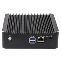 Topton Solid Fanless Mini PC Intel N150 N95 4417U i5-8250U i3 8145U 4 LAN i226-V 2.5G desktop pfSense Firewall Mini Computer