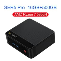 Beelink SER5 Max AMD Ryzen7 7735HS SER3 R3 3200U R5 5500U 5625U DDR4 16G RAM 500G Mini PC Support WiFi6 Type-C Desktop Computer