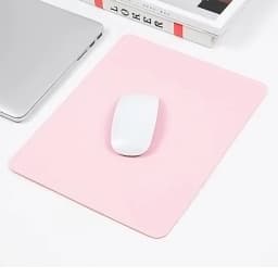 Portable PU Leather Mouse Pad Desktop Non-Slip Mouse Pad Waterproof Anti-Scratch Mat Easy To Clean For Office Laptop Accessories
