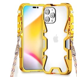 Shockproof Metal Bumper Case For iPhone 12 13 14 15 16 17 Pro Max Case Luxury Aluminum Frame Cover Funda For iPhone 16 Plus Case