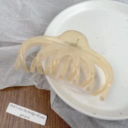 Octopus Grabbing Giant Energy Grabbing Super Large 13CM Hair Capacity Multiple Hair Clips Back of Head Coiled Hair Shark Clip