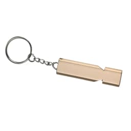 1-3PC Dual Frequency Survival Whistle Flat Metal Whistle for Outdoor Hiking Climbing Emergence Whistle Tools