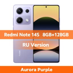 Global Version New Xiaomi Redmi Note 14S Smartphone 5000mAh 120Hz 6.67" AMOLED Display MTK Helio G99 200MP 67W Hyper Charge