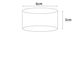 Acrylic Transparent Cylindrical Ring Jewelry Display Stand Doll Mold Storage Stand Earring Stand Makeup Photography Stand