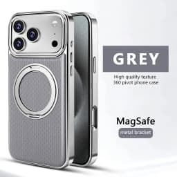 Leather Case for iPhone 15 14 13 18 Pro Max 12 16 Plus Magnetic Wireless Metal Ring Charging Solid Color 17 Air Cover Case