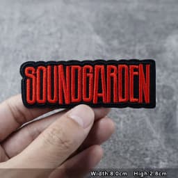 Bands Iron On Patches Apparel Sewing Fabric Handmade Appliques For Clothing Punk Rock Stickers Badges Parche