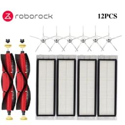 For Xiao mi Roborock S5 S50 S51 S55 S6 S60 S6 Pure Vacuum Cleaner Accessories HEPA Filter Mop Cloth Side Main Brush Spare Parts