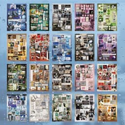 Sticker Book 20sheets/bag Japanese Die-Cut Stickers Scrapbooking Stationery DIY & Handbook Phone Case Notebook Decoration