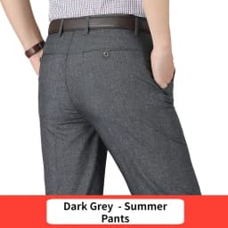 New Men's Autumn Thick Casual Suit Pants Classic Business Fashion Stretch Summer Thin Trousers Male Brand Clothes KOACUS
