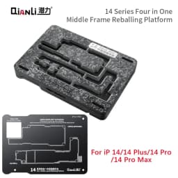 QianLi Middle Frame Reballing Platform Motherboard Fixture BGA Reballing Stencil for iPhone 11 12 13 mini 14plus 15 16 17Pro Max