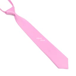 Exclusive Macaron Color Pre-tied Lazy Tie For Boys Girls Student 6cm Slim Narrow School Uniform Kids Necktie Pink Green Blue Tie