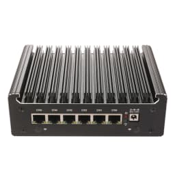 Intel N100 8505 7505 6305 6x I226-V 2.5G Firewall Server Fanless Mini PC DDR4 NVMe 1*COM Type-C PfSense OPNsense Mini Computer